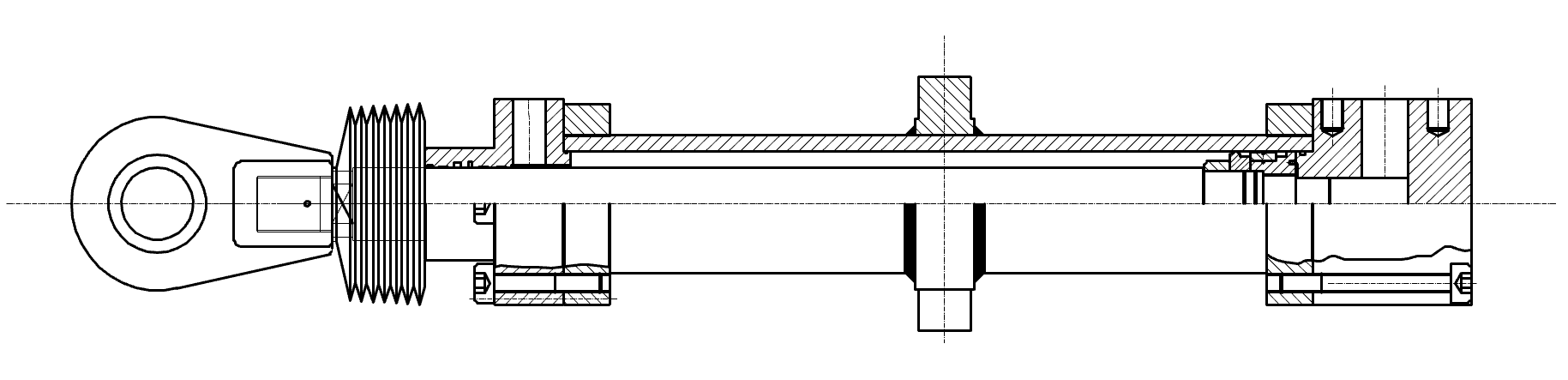 图 7 液压缸结构